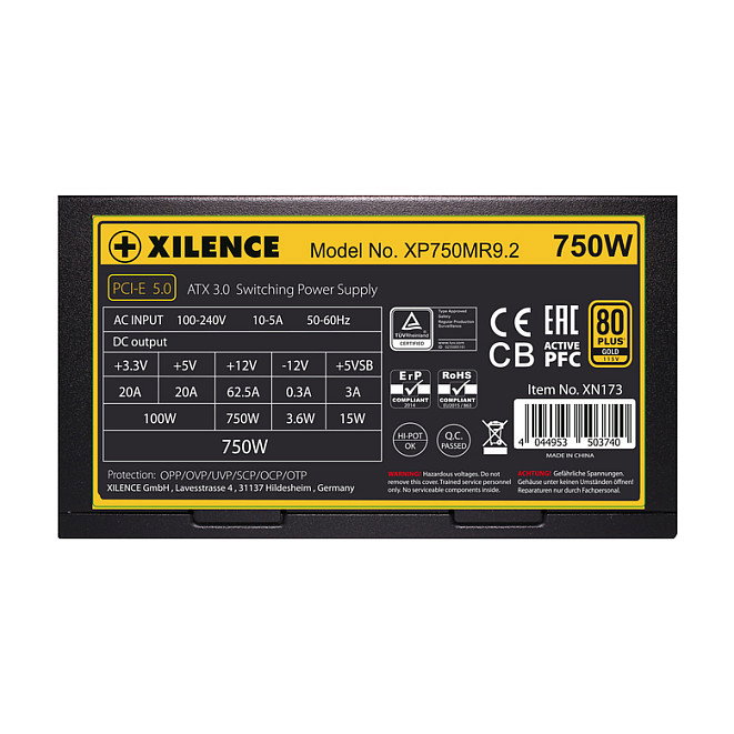 Xilence Performance X 750W ATX 3.0 80+ GOLD