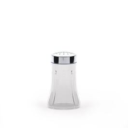 Valira Salero de Cristal con Tapón Cromado Modelo 1969 - Molinillo o Dispensador de Sal