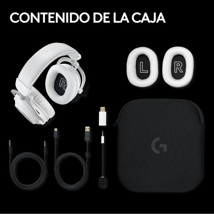 Logitech G Pro X 2 Lightspeed Blanco