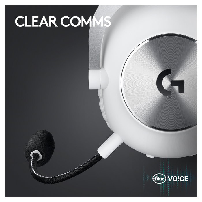 Logitech PRO X 2 Lightspeed Auriculares Gaming Inalambricos - Blanco - Emea28-935 Logitech PRO X 2 Lightspeed Auriculares Gaming Inalambricos - Blanco - Emea28-935