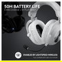 Logitech PRO X 2 Lightspeed Auriculares Gaming Inalambricos - Blanco - Emea28-935