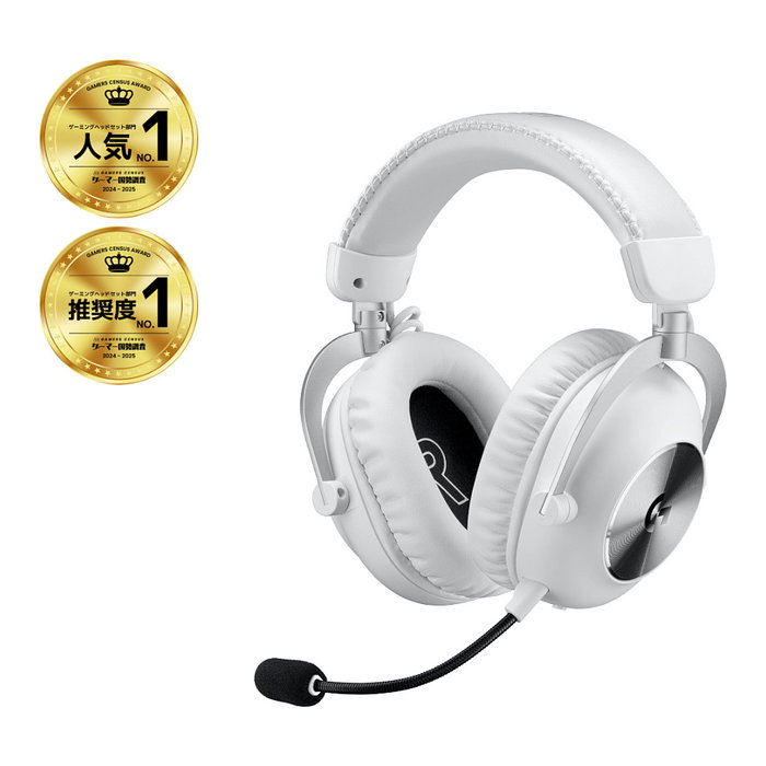 Logitech PRO X 2 Lightspeed Auriculares Gaming Inalambricos - Blanco - Emea28-935 Logitech PRO X 2 Lightspeed Auriculares Gaming Inalambricos - Blanco - Emea28-935