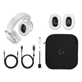 Logitech PRO X 2 Lightspeed Wireless Gaming Headset EMEA28-935 Inalámbrico para Juegos Color Blanco