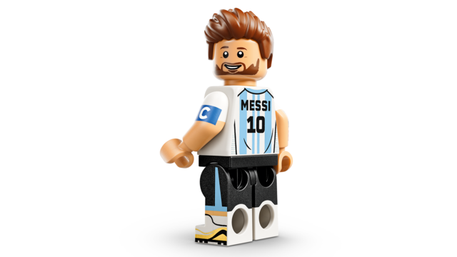 Lego Icons Fenómenos del Fútbol Lionel Messi Set 43011 500 Piezas +10 Años