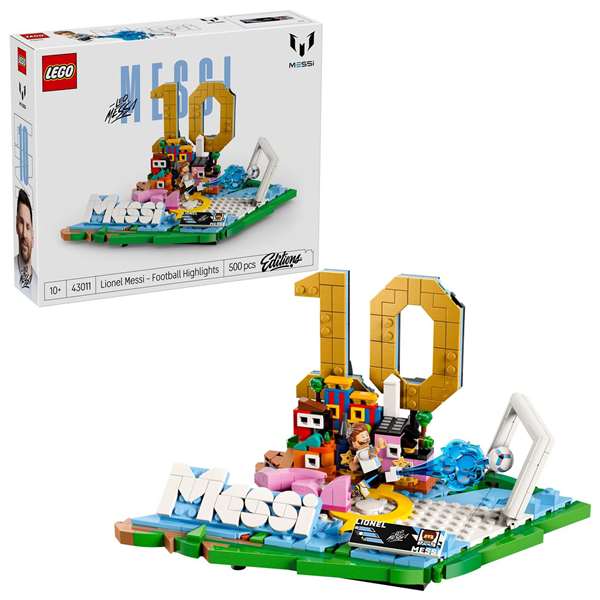 Lego Juego de Construcción Fútbol Messi Special Edition Lego Editions Sports, 7 años