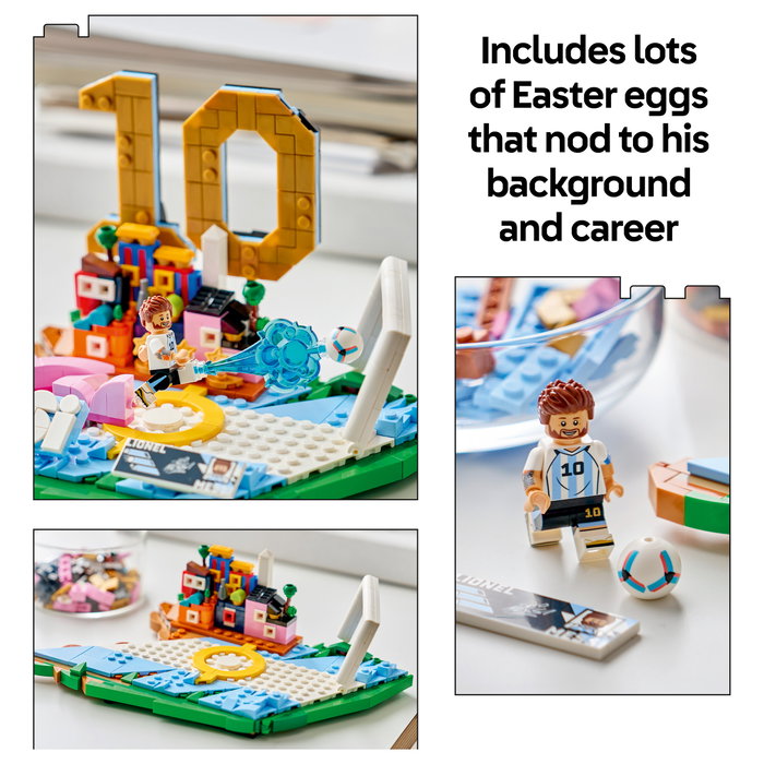LEGO Editions Lionel Messi: Fenómenos del Fútbol 43011 LEGO Editions Lionel Messi: Fenómenos del Fútbol 43011