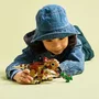 Lego Jurassic World 76970 Dolores, la cría de Aquilops: Set de construcción para niños de 7 años