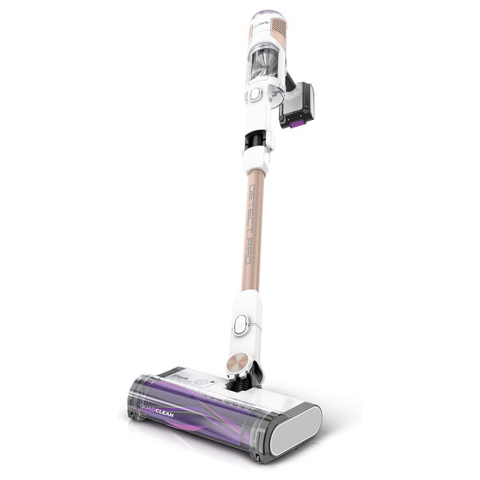 Shark IW3611EU Aspiradora Escoba con Estación de Vaciado, Sin Bolsa, Azul y Blanco, Capacidad 0.42L, 60 min de Autonomía, HEPA