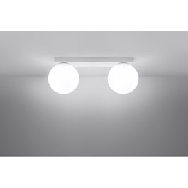 YOLI Lámpara de Techo 2 Puntos de Luz Blanco