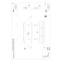 YOLI Lámpara de Techo YOLI 2 SOL-SL.1147 Blanca o Negra para Salón Dormitorio