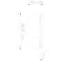 YOLI Lámpara de Techo 2 Luces [SOL-SL.1147] - Diseño Esférico para Estilo Nórdico, Industrial o Moderno en Color Blanco o Negro