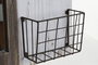 DKD Home Decor Revistero Atlantico Marron Blanco 57 x 10 x 40 cm Paulownia y Metal