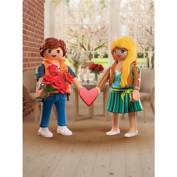 PLAYMOBIL Mi Vida 72236 Pareja Enamorada Figura