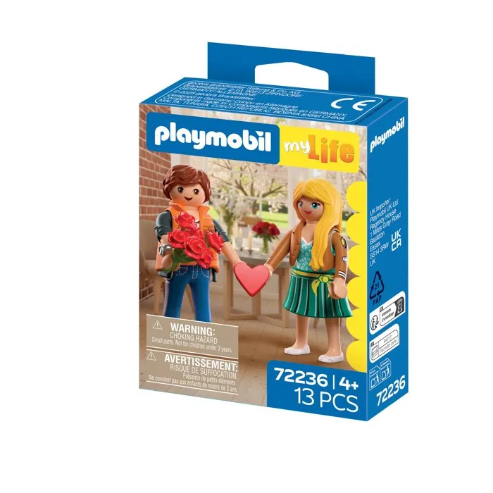 PLAYMOBIL Mi Vida 72236 Pareja Enamorada Figura