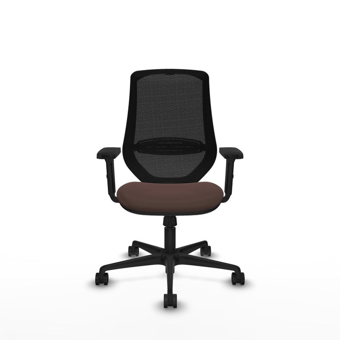 PIQUERAS Y CRESPO Silla de oficina Mardos con mecanismo Sincro, Marrón oscuro y Negro PIQUERAS Y CRESPO Silla de oficina Mardos con mecanismo Sincro, Marrón oscuro y Negro