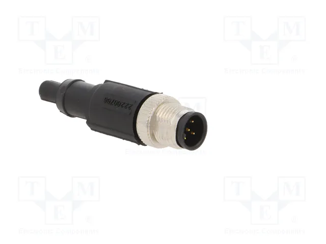 LAPP Conector M12 macho de 4 pines recto industrial