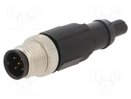 LAPP Conector M12 macho de 4 pines recto industrial