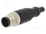 LAPP Conector M12 macho de 4 pines recto industrial