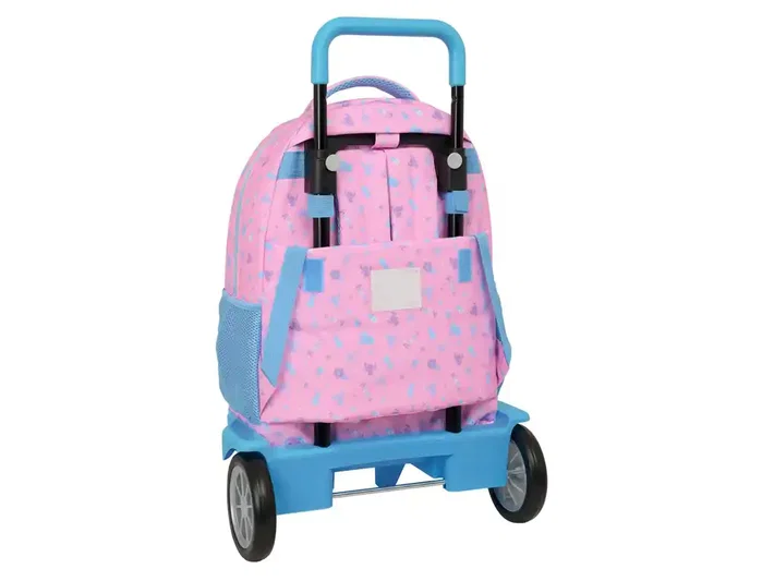 Safta Mochila Compact Evolution Stitch Bright con Ruedas Safta Mochila Compact Evolution Stitch Bright con Ruedas