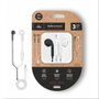 Tech One Tech Eartech b&w Auriculares Intraurales con Micrófono, Serie Be Original, 3.5 mm, 1.2 m, Sonido Estéreo, 20 Hz - 20 kHz, Cada Auricular de un Color, Modelo Eartech b&w