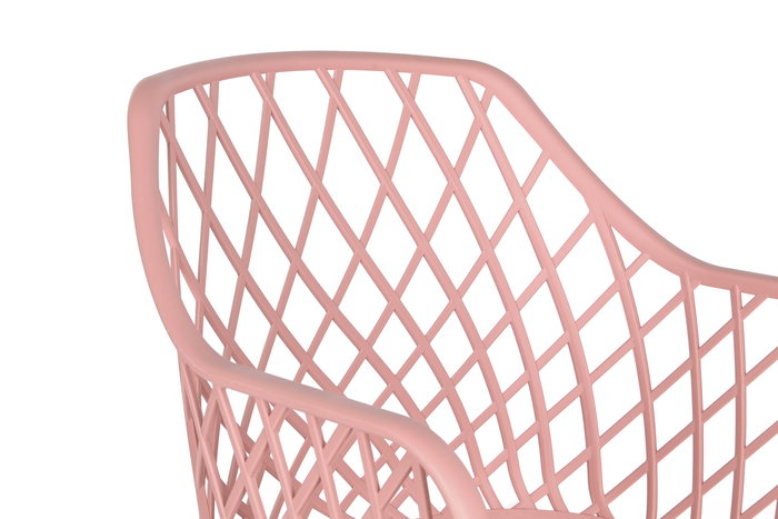 DKD Home Decor Silla Urban Coral 58 x 54 x 85 cm PP Metal Colección Shenglong 5