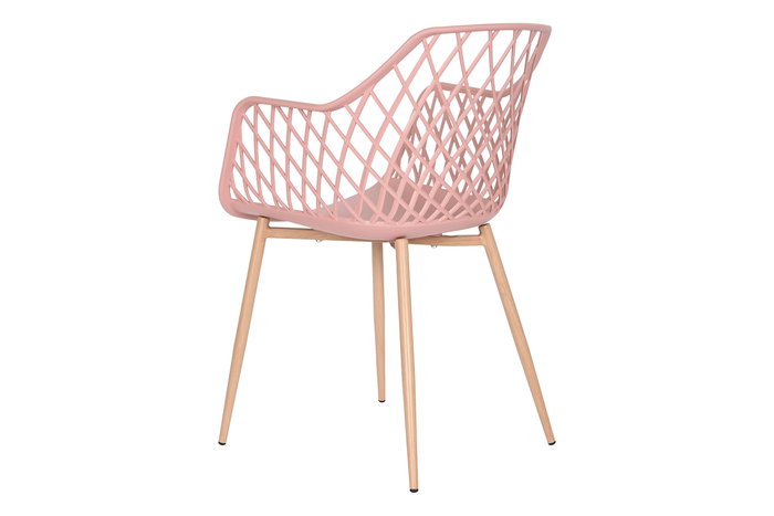 DKD Home Decor Silla Urban Coral 58 x 54 x 85 cm PP Metal Colección Shenglong 5