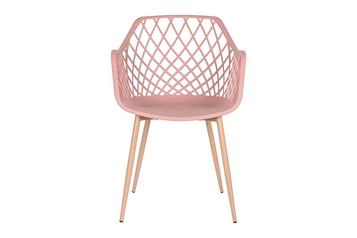 DKD Home Decor Silla Urban Coral 58 x 54 x 85 cm PP Metal Colección Shenglong 5
