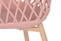 DKD Home Decor Silla Urban Coral 58 x 54 x 85 cm PP Metal Colección Shenglong 5