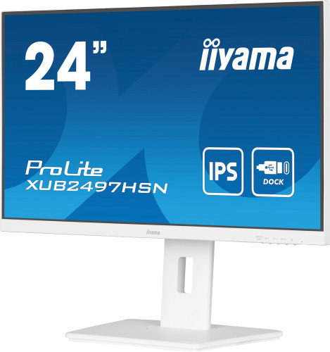 iiyama XUB2497HSN-W2 Monitor 24" Blanco LED IPS Full HD