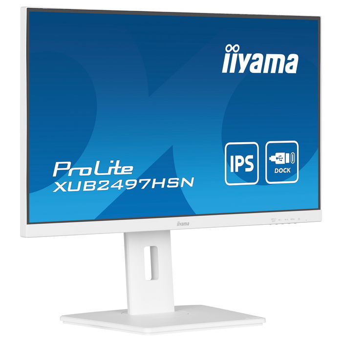 IIYAMA ProLite XUB2497HSN-W2 60.5cm (23.8") 1920x1080 Full HD LED 1ms IPS 100Hz Blanco IIYAMA ProLite XUB2497HSN-W2 60.5cm (23.8") 1920x1080 Full HD LED 1ms IPS 100Hz Blanco