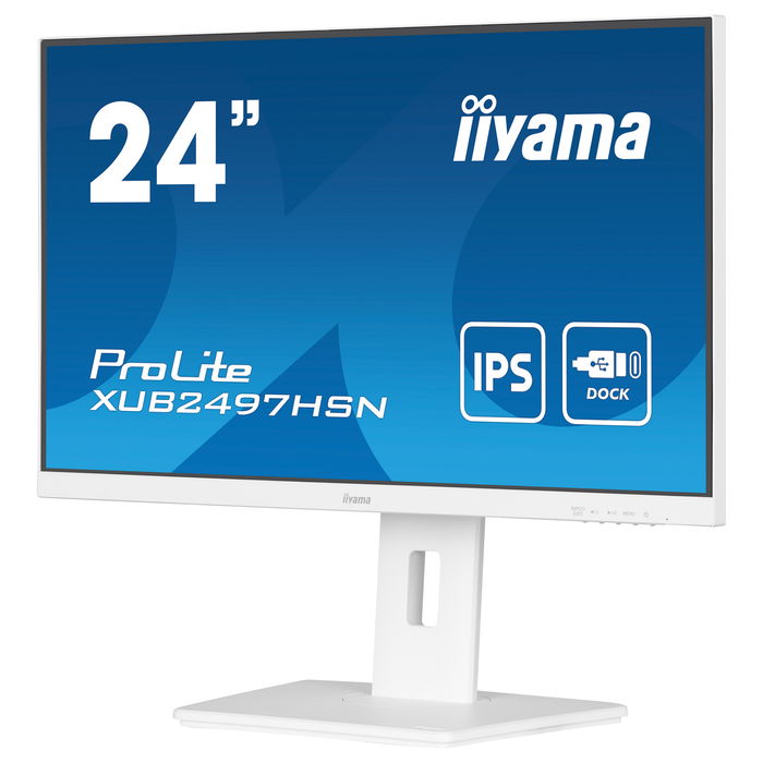 IIYAMA ProLite XUB2497HSN-W2 60.5cm (23.8") 1920x1080 Full HD LED 1ms IPS 100Hz Blanco IIYAMA ProLite XUB2497HSN-W2 60.5cm (23.8") 1920x1080 Full HD LED 1ms IPS 100Hz Blanco