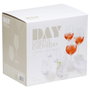 Day Juego Cristalería 8 Piezas: 4 Vasos 350ml y 4 Copas Vino 500ml