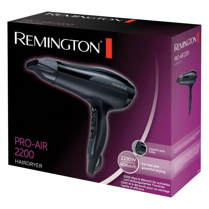Remington Pro-Air D5210 Secador de Pelo 2200 W Negro