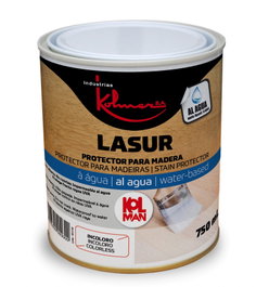 KOLMAN Pintura Protector Madera al Agua Incoloro 750 ml