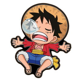 TOEI ANIMATION Cojin 3D Monkey D. Luffy One Piece 35cm Velboa