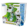 World Brands Robot Perrito Bobby Mascota Interactiva con 40 Acciones y Mando 29x22,2x27,2 cm Edad 5+ Español