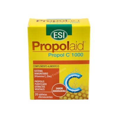 Esi Propol C Frizz 1000mg 20 tabletas efervescentes