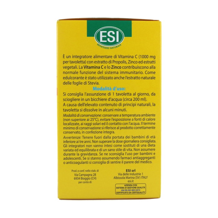 Esi Propol C Frizz 1000 mg 20 tabletas efervescentes Esi Propol C Frizz 1000 mg 20 tabletas efervescentes
