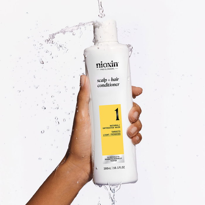 Nioxin Acondicionador Sistema 1 para Cabello Natural con Debilitamiento Leve - 300 ml