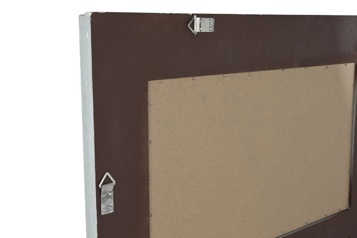 DKD Home Decor Espejo de Madera Gris y Natural 150x90 cm DKD Home Decor Espejo de Madera Gris y Natural 150x90 cm