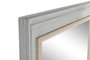 DKD Home Decor Espejo de Madera Gris y Natural 150x90 cm