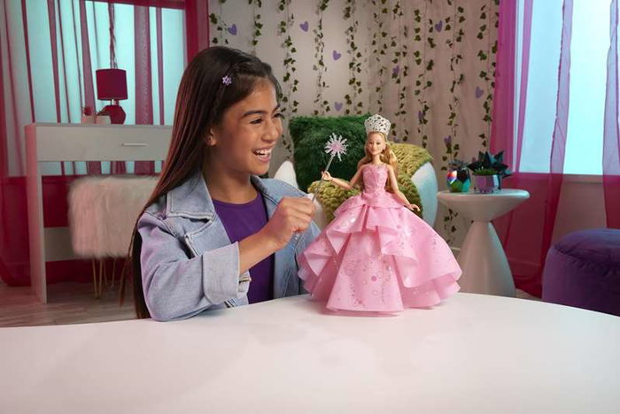 Wicked Muñeca Glinda con atuendo y accesorios extraíbles - HXY37