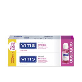 Vitis ENCÍAS Pasta Dentífrica con Flúor Duo 2 x 150 ml para Gingivitis