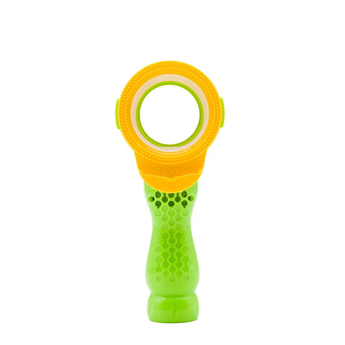 Gazillion Varita Ventilador 37643 Hacedor de Pompas de Jabón para Niños, Incluye 118ml de Líquido, Compatible con Líquidos Gazillion