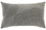 DKD Home Decor Cojín de Algodón Gris Jaquard 60x60 cm