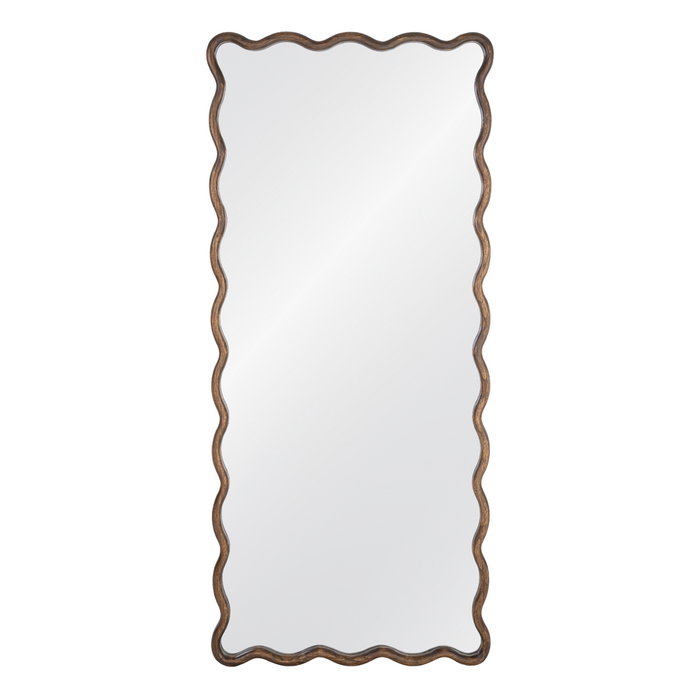 Espejo Marrón Oscuro Madera Paulonia 80 X 3 X 180 cm Espejo Marrón Oscuro Madera Paulonia 80 X 3 X 180 cm