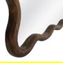 Espejo Marrón Oscuro Madera Paulonia 80 X 3 X 180 cm