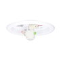 GSC Evolution Plafón de techo Kigoma con sensor movimiento y crepuscular 2x25W LED E27