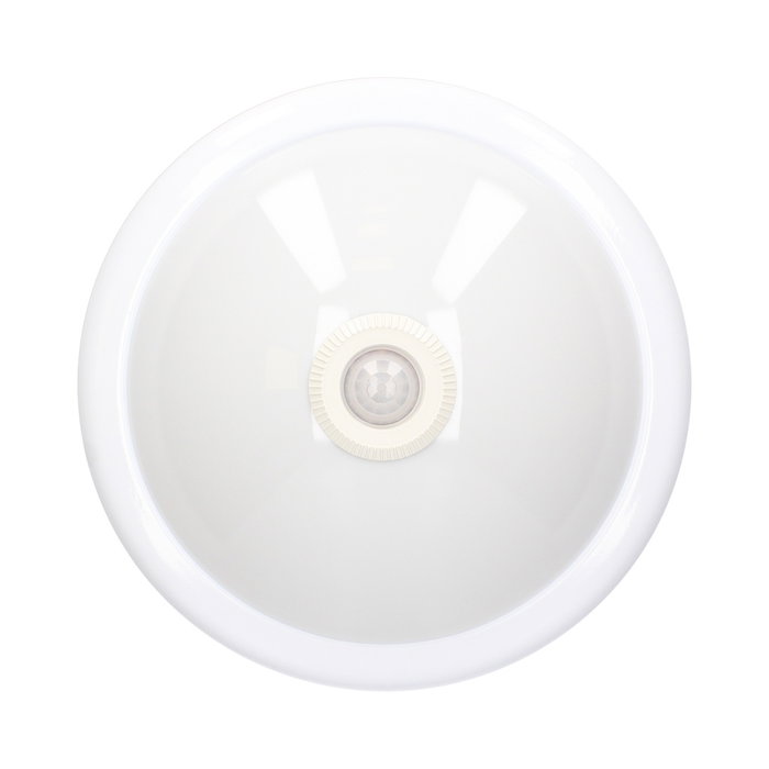 GSC Evolution Plafón de techo Kigoma con sensor movimiento y crepuscular 2x25W LED E27