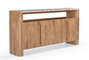 DKD Home Decor Buffet de Acacia y Mármol Natural 160x40x80